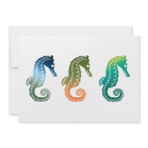 Parade of Tropical Seahorses