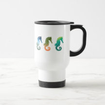 Parade of Tropical Seahorses Mug