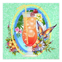 Paradise Beach Invitations