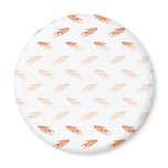 Paradise Fish Pattern. Refrigerator Magnets