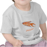 Paradise Fish, Watercolor. Shirts