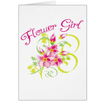 Paradise Flowergirl Cards