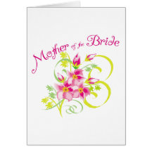 Paradise Mother of the Bride Gifts Card
