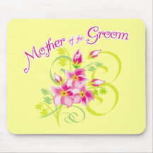 Paradise Mother of the Groom Gifts Mousepad