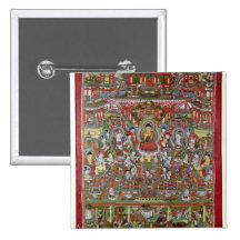 Paradise of Amitabha Buttons