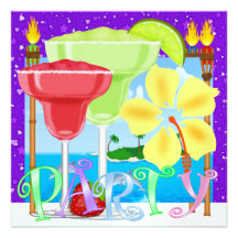 Paradise PARTY / Luau - SRF Custom Invitations