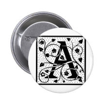 parafez "A " Badges Avec Agrafe