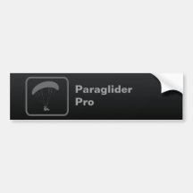 Paraglider Pro Bumper Stickers