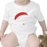 paraglider red - paragliding tee shirt