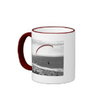 Paragliding By The Ocean Coffee Mug