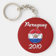 Paraguay 2010 keychain
