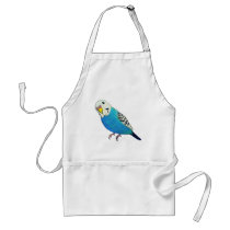 Parakeet Drawing Apron