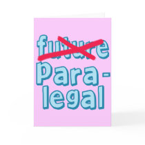 Paralegal Graduation Products Card