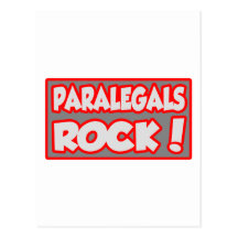 Paralegals Rock! Post Card