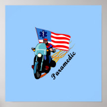 Paramedic Bikers Print