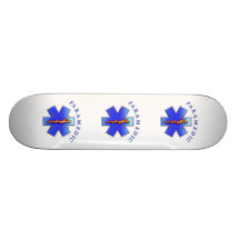 paramedic custom skateboard