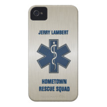 Paramedic Deluxe Name Template iPhone 4 Case-Mate Cases