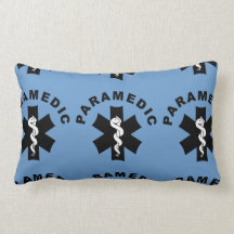 Paramedic EMS Logo Throw Pillow