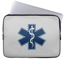 Paramedic EMT EMS Laptop Computer Sleeves