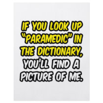 Paramedic In Dictionary...My Picture