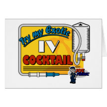 Paramedic IV Cocktail Card