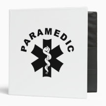Paramedic Logo Theme Binders