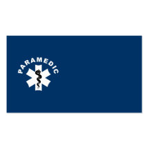Paramedic Logo Theme Business Card Templates