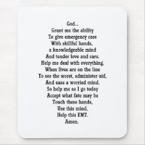 Paramedic mouse pad