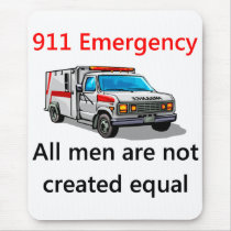 Paramedic mouse pad