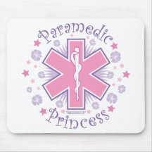 Paramedic Princess Mouse Pads