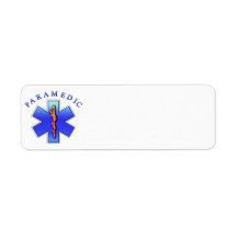 paramedic return address label