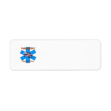 Paramedic Saving Lives Labels
