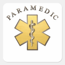 Paramedic Square Stickers
