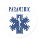 Paramedic Star of Life Stickers