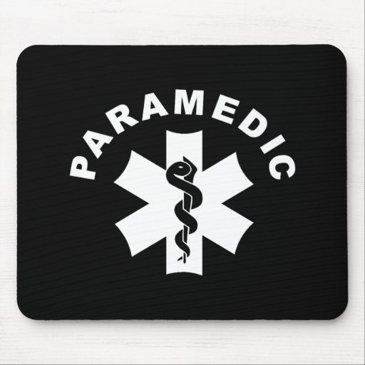 Paramedic Theme Mouse Pads
