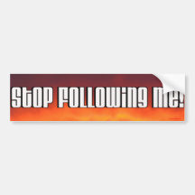 Paranoid Bumper Sticker