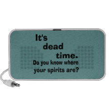 Paranormal Dead Time Portable Speakers