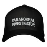 Paranormal Investigator Embroidered Hat