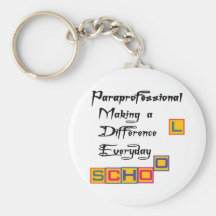 PARAPROFESSIONAL MAKING A DIFFERENCE KEY CHAIN