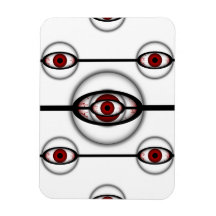 Parasite 3rd Stage Transparent Rectangular Magnets