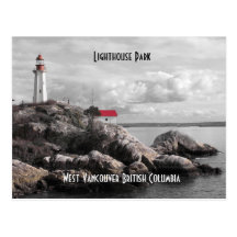 Parc de phare, Vancouver occidental Carte Postale
