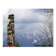 Parc de Stanley, Vancouver, AVANT JÉSUS CHRIST Carte Postale