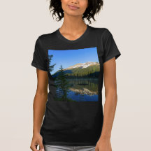 Parc national de réflexions de lacs jasper t-shirt
