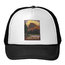Parc national de Yosemite - demi de dôme - cru Casquette De Camionneur