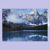 Parc national du Canada, Alberta, Banff, lac cartes