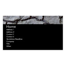 Parched Earth Dark Business Card