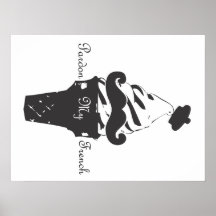 pardon my french poster
