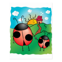 Parent et enfant ! carte postale