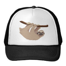 Paresse bottée avec la pointe du pied par trois casquette de camionneur