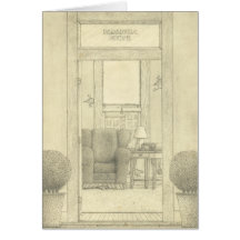 "Parinoia Suite Greeting Card